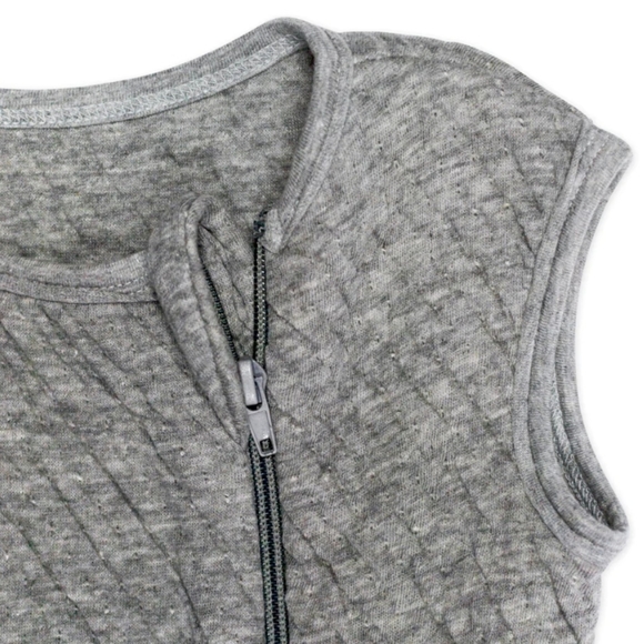 Honest Co. SMALL SLEEPSACK $30! Grey Maltese euc+ Gender Neutral - Picture 4 of 6